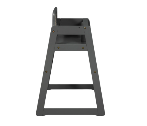 TROLL Rattan Деревянный Стульчик для кормления Grey HGC-RT0608-NAT