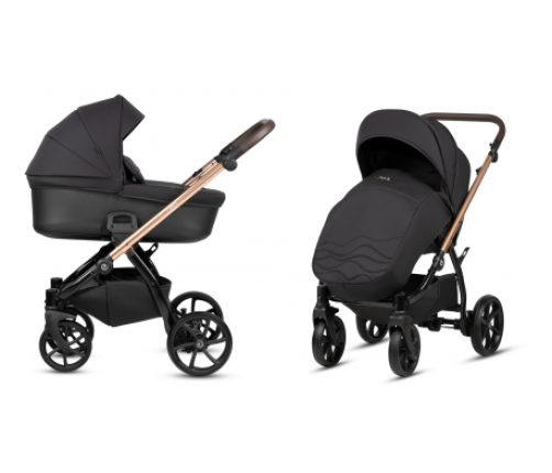 Tutis Leo Black 201 Детская коляска 3 в 1