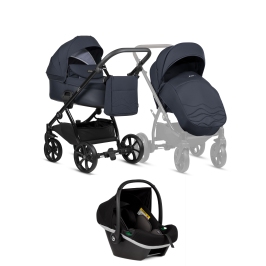 Tutis Leo Deep Blue 288 Bērnu rati 3in1 Tutis Leo Deep Blue 288 Bērnu rati 3in1