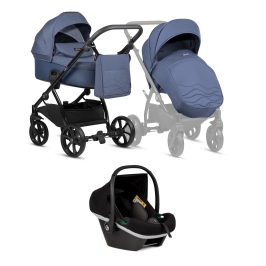 Tutis Leo Indigo 286 Bērnu rati 3in1 Tutis Leo Indigo 286 Bērnu rati 3in1