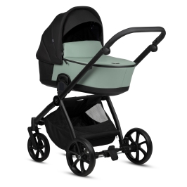 Tutis Mio 3 + LEATHER Sage 039 Bērnu rati 3in1 Tutis Mio 3 + LEATHER Sage 039 Bērnu rati 3in1