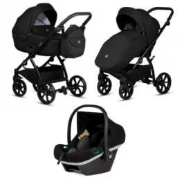 Tutis Uno 5 Plus ESSENTIAL Charcoal 100 Детская Коляска 3 в 1 Tutis Uno 5 Plus ESSENTIAL Charcoal 100 Детская Коляска 3 в 1
