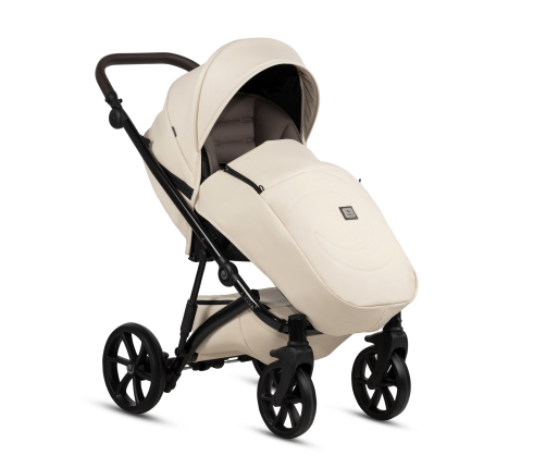 Tutis Viva 5 + LEATHER Vanilla 086 Детская коляска 2 в 1