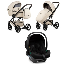 Tutis Viva 5 + LEATHER Vanilla 086 Детская коляска 3 в 1 Tutis Viva 5 + LEATHER Vanilla 086 Детская коляска 3 в 1