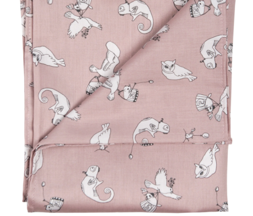 Universāls grūtniecības un barošanas spilvens TROLL Rose