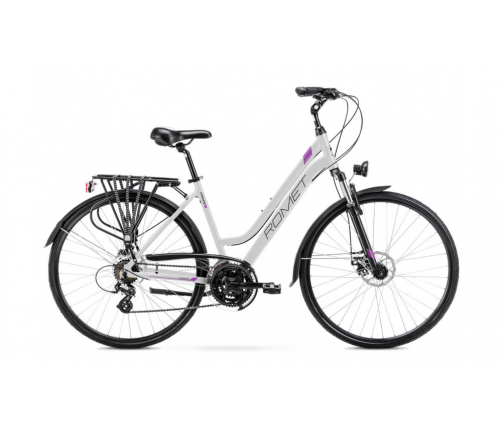 Velosipēds Romet Gazela 2 28 grey/violet 19L