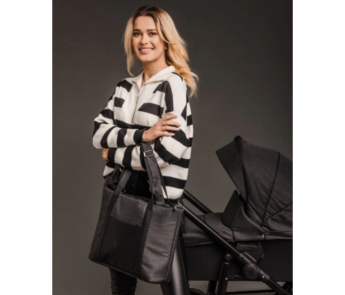 Venicci Genesis Steel Grey Bērnu Ratiņi 2in1