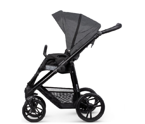 Venicci Genesis Steel Grey Bērnu Ratiņi 2in1