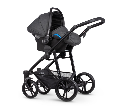 Venicci Genesis Steel Grey Bērnu Ratiņi 2in1