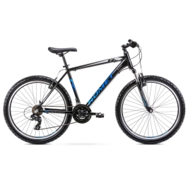 Vīriešu velosipēds Romet Rambler R6.1 26" 19L black/blue Vīriešu velosipēds Romet Rambler R6.1 26" 19L black/blue
