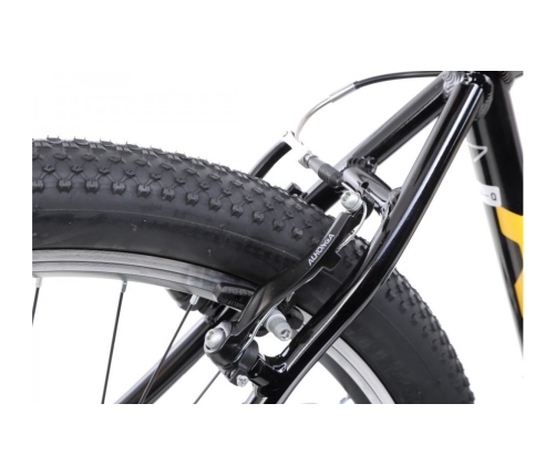 Vīriešu velosipēds Romet Rambler R6.1 26 black/yellow 19L