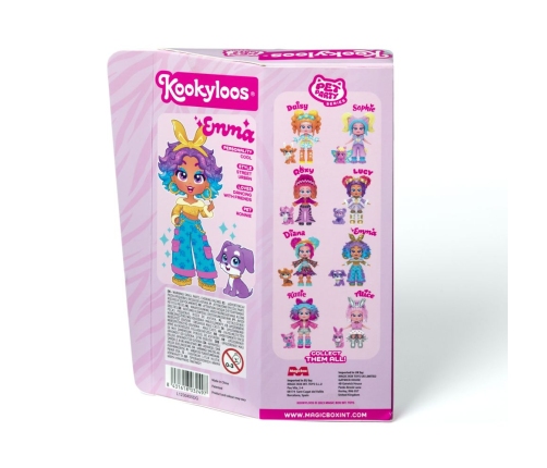 KOOKYLOOS PETS PARTY - Doll Emma