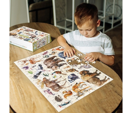 Attīstošā puzle Montessori Puzle 