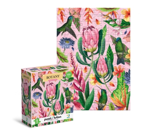 Attīstošā puzle Puzle Botānika. Tropu ziedi 150 gab.