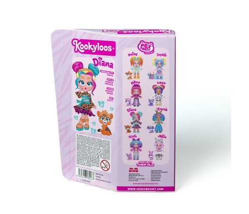 KOOKYLOOS PETS PARTY - Doll Diana