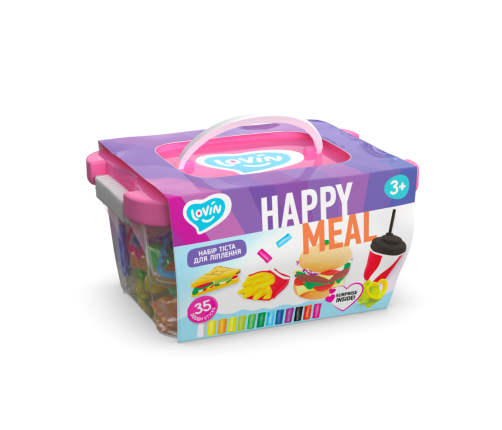 Radošais komplekts Modelēšanas mīkla Play Dough Happy Meal_1