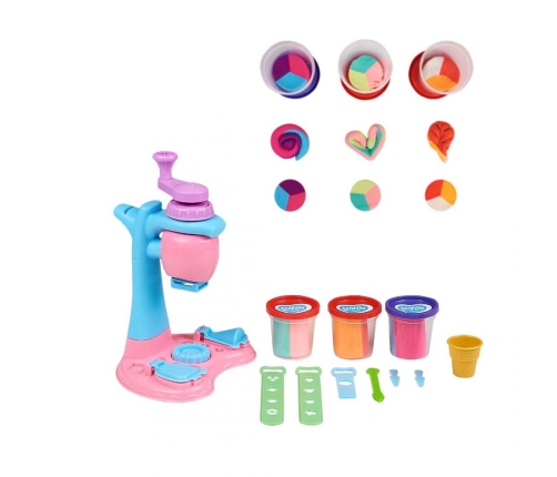 Radošais komplekts Modelēšanas mīkla Play Dough Saldējuma kafejnīca