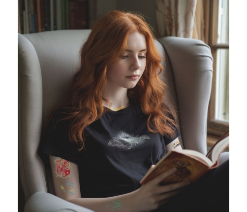 Spēle brīvā dabā Pagaidu tetovējumu komplekts Harija Potera simboli (spīd tumsā!)