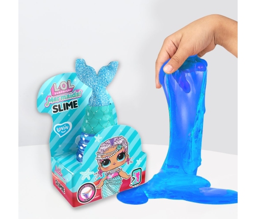 Antistresa rotaļlieta Gļotas - slaims L.O.L. Surprise! TM Mermaid Shine Box Turquoise pārsteigums