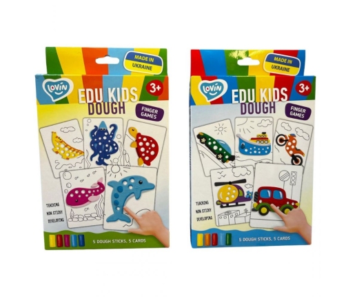 Radošais komplekts Modelēšanas masas  Play Dough Edu kids - Pirkstu spēle Ocean