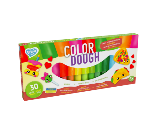 Radošais komplekts Modelēšanas mīkla Play Dough - Lovin 30 gab.