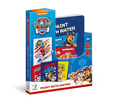 Galda spēles Krāsojiet ar ūdeni komplekts Paw Patrol