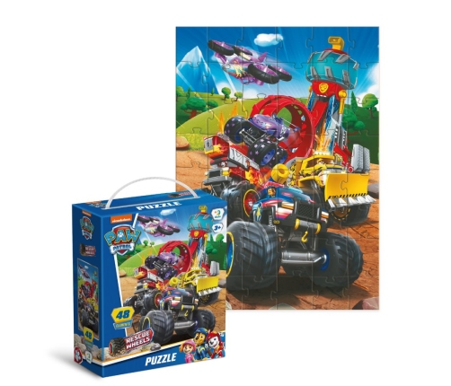 Attīstošā puzle Paw Patrol Rescue Wheels 48 gab.