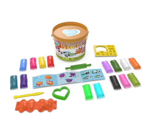 Radošais komplekts Modelēšanas mīkla (lēkājošais plastilīns) komplekts - Monsters