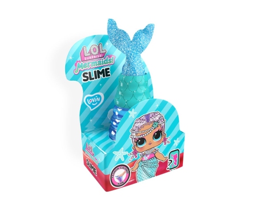 Antistresa rotaļlieta Gļotas - slaims L.O.L. Surprise! TM Mermaid Shine Box Turquoise pārsteigums