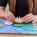 Radošais komplekts Modelēšanas masas - 3D glezna Water lillies (30*40 cm)