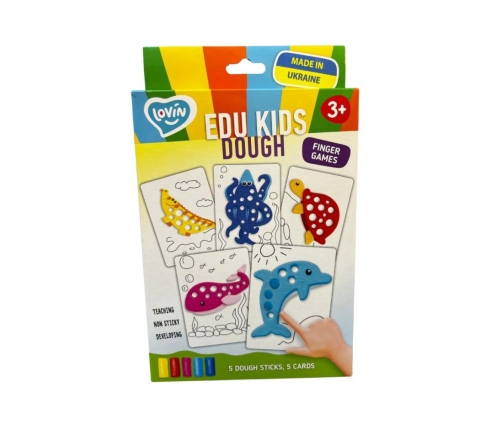 Radošais komplekts Modelēšanas masas  Play Dough Edu kids - Pirkstu spēle Ocean