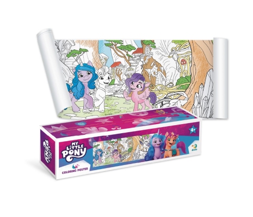 Galda spēles Krāsojams plakāts My Little Pony 1