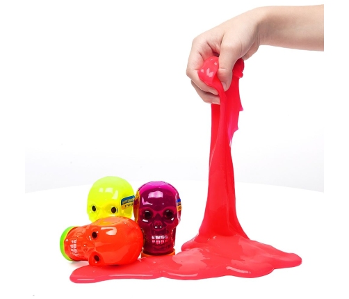 Antistresa rotaļlieta Gļotas - slaims Skull 100 ml