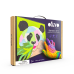 Radošais komplekts Modelēšanas masas - 3D glezna Panda (30*30 cm)