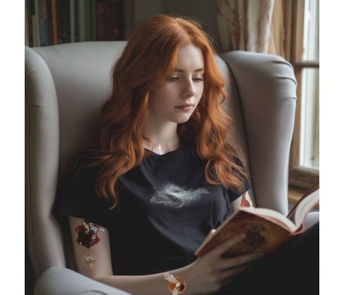 Spēle brīvā dabā Pagaidu tetovējumu komplekts Harijs Poters (zelta spīdums!)