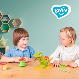 Radošais komplekts Modelēšanas mīkla Play Dough Dino Max