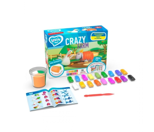 Radošais komplekts Modelēšanas mīkla Play Dough - Ferma