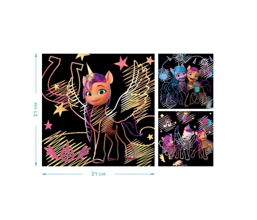 Galda spēles Scratch Set My Little Pony