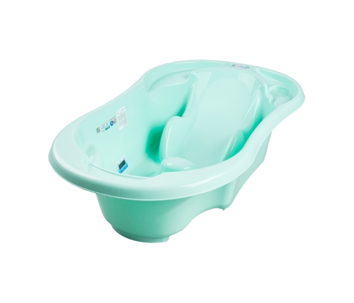 Bērnu vanna anatomiskā COMFORT light green TegaBaby TG-011