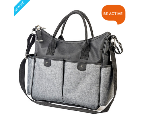 Сумка для мамы SO CITY 1423/03 black