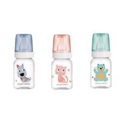 Бутылка FUNNY ANIMALS 120 ml  Canpol 11/851