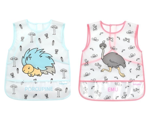 Детский фартук с карманом BABYONO 839 ACTIVE BABY 24м+ (PVH)