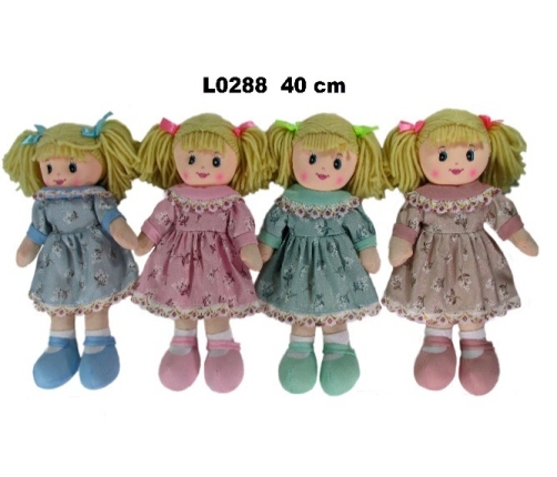 Auduma lelle 40 cm L0288