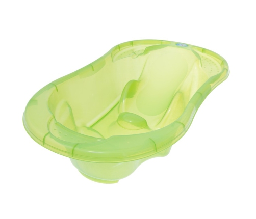 ванна анатомическая COMFORT  2in1 transparent green TEGA BABY TG-011