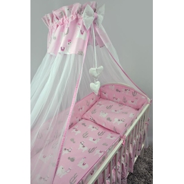 Gultas veļas komplekts LAMA pink K-6 (135,360cm) Ankras