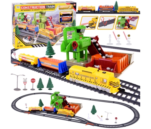 Железная дорога с поездом RC0627