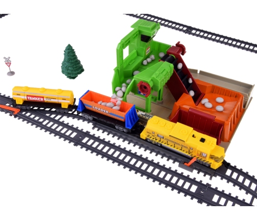 Железная дорога с поездом RC0627