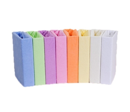 Palags jersī ar gumiju ratiņu matracim 78x35 cm (4433)