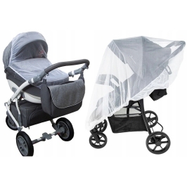 Moskītu tīkls ratiņiem (balts) Moskītu tīkls ratiņiem (balts)