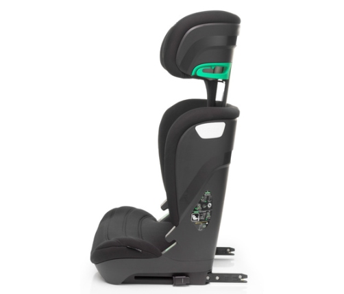 Autosēdeklis APP-FIX black I-size (100-150 cm)